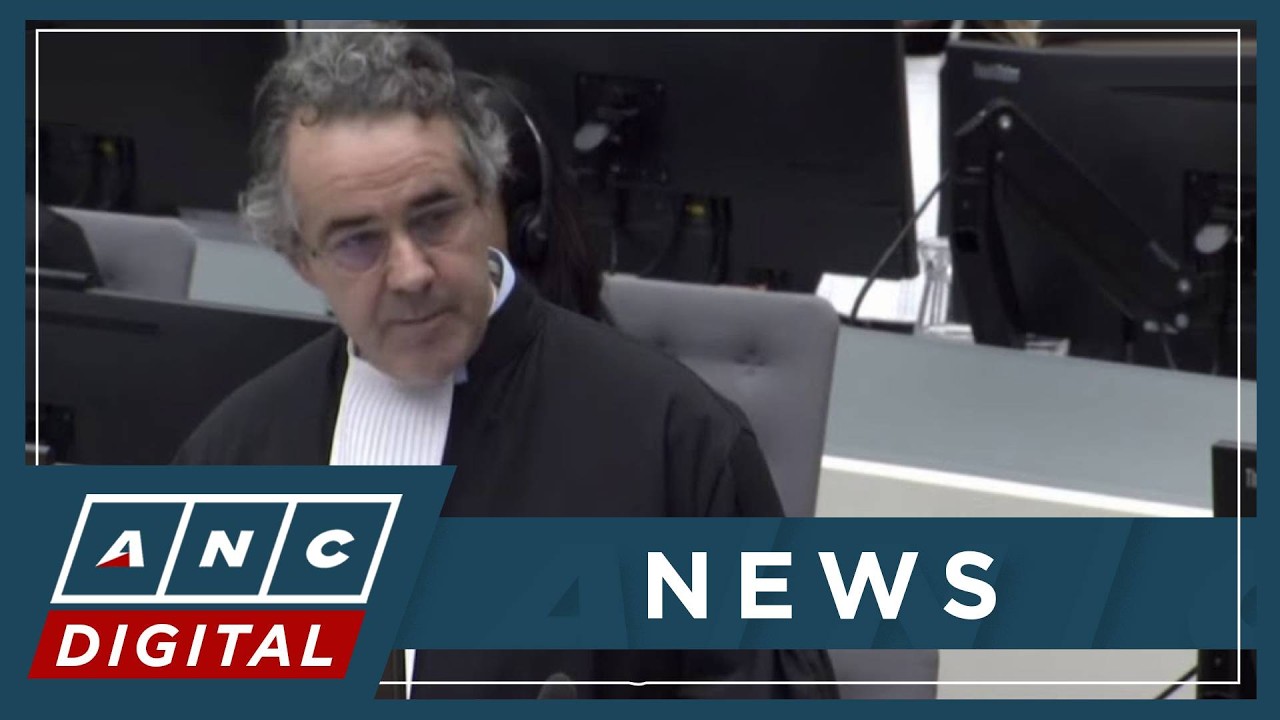 WATCH: Senior trial lawyer Julian Nicholls leads submission of merits in Duterte's hearing | ANC