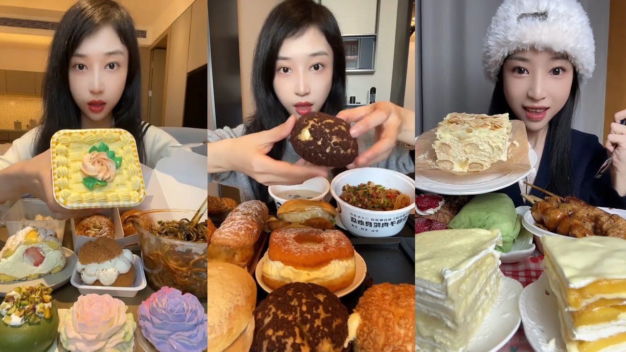 Eating cake 🍰🎂 dessert 🎂 MUKBANG Swakathik #cakeeating #cake #dessert#chocolatecake