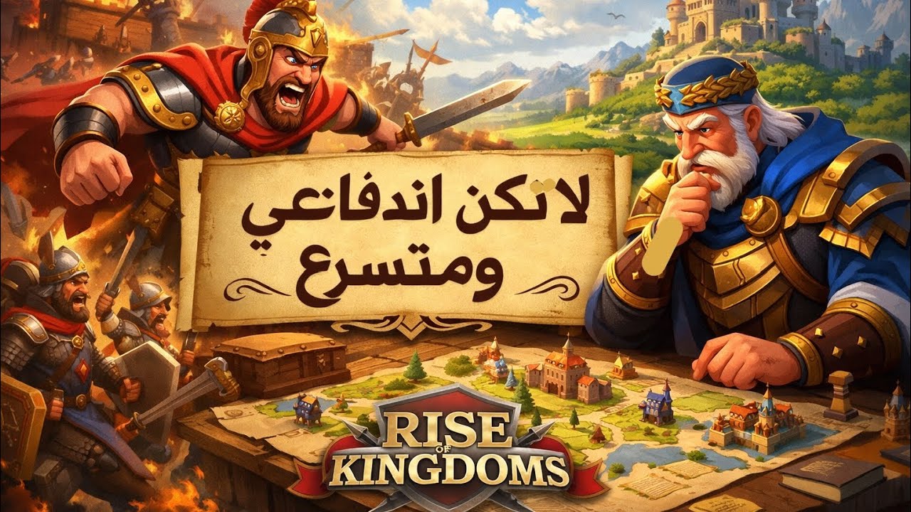 الغلط يكلف 4 اضعاف تكلفة علاج ضريبة التهور ولمسيرات التسليكيه Rise of kingdoms 🎖️