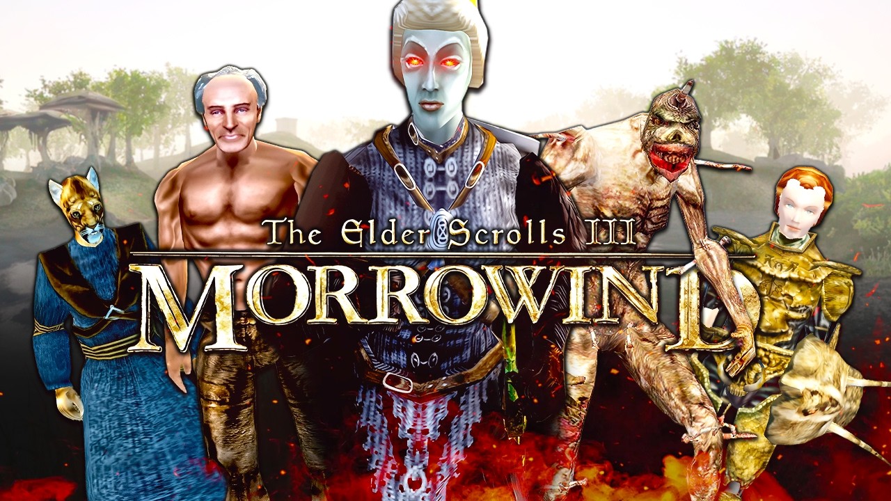 I forced myself to finally play Morrowind