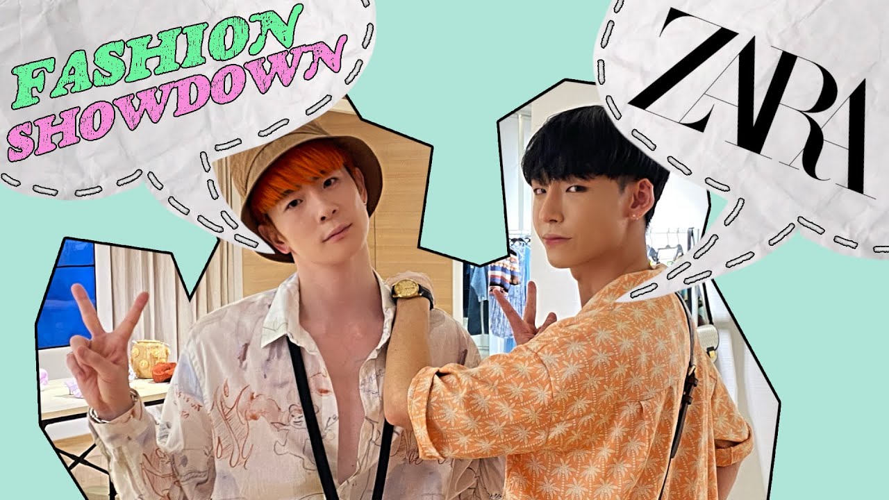 日韓カップル👬 | 【タイキノア FASHION SHOWDOWN】 ZARA