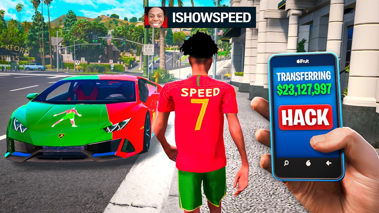 Ich HACKE IShowSpeeds ACCOUNT in GTA 5!