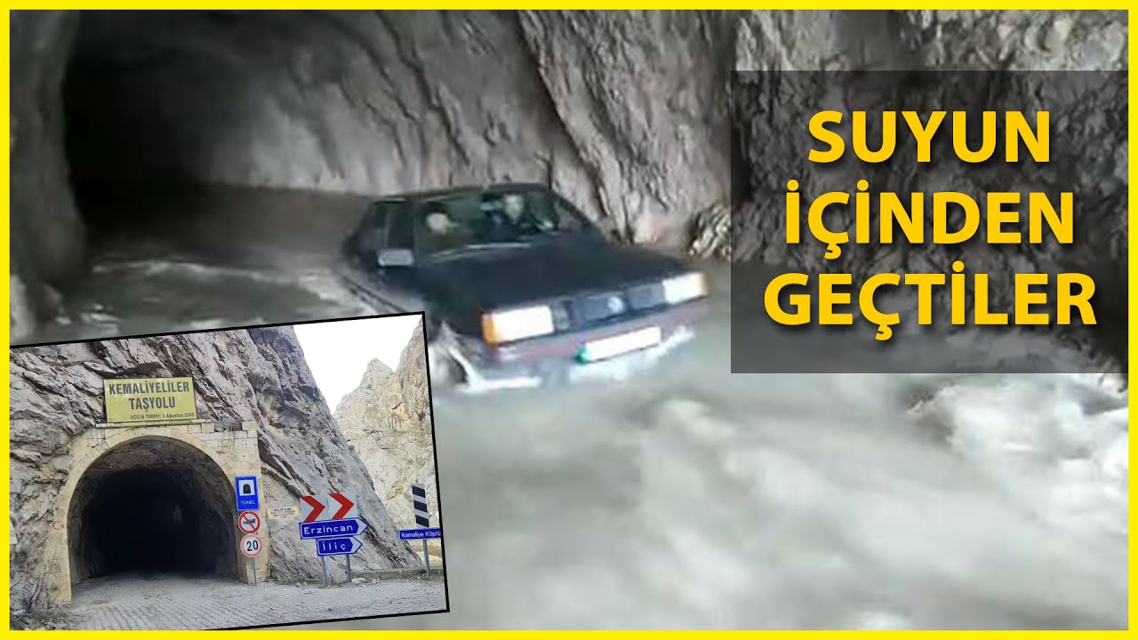 132 Yıllık Taş Yol Suyla Doldu