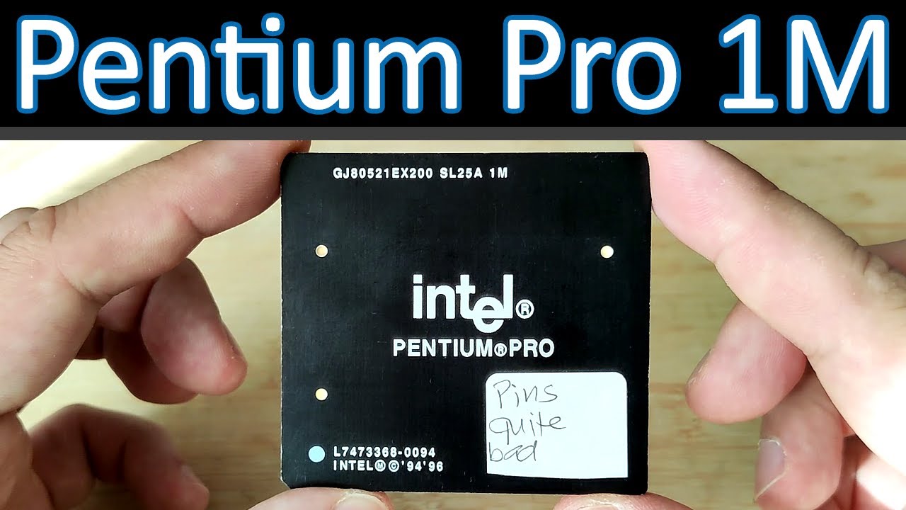 1024K reasons to fix this Pentium Pro 1M!
