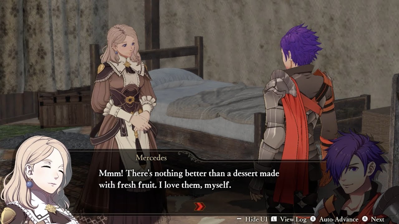 [Fire Emblem Warriors: Three Hopes] Shez & Mercedes Support Conversations