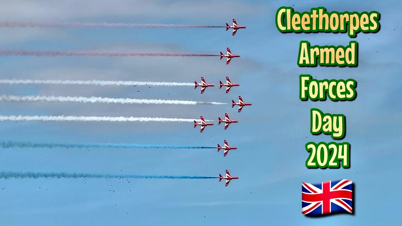 Cleethorpes Armed Forces Day 2024 | Air Displays, Parade, Funfair Rides & More