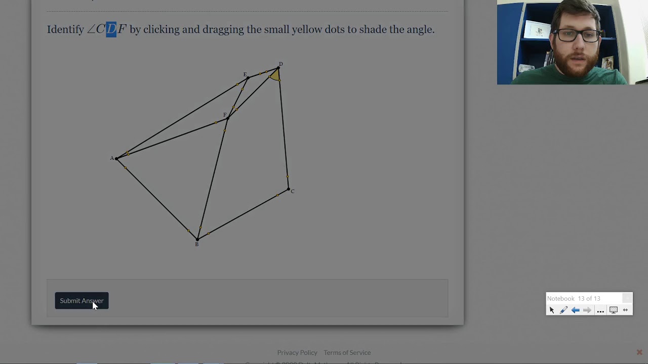 Identify Angles from 3 Points