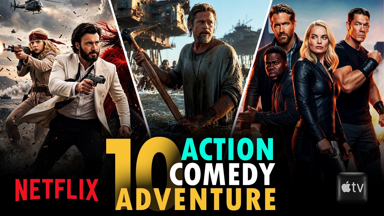 These 10 New ACTION Movies are Must-Watch on NETFLIX, Apple Tv & Theatres (2026)