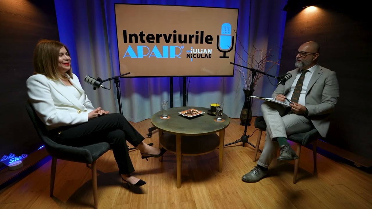 Interviurile APAIR cu Iulian Niculae - invitată Ștefania Milosavlevici, REALTOR®, Craiova