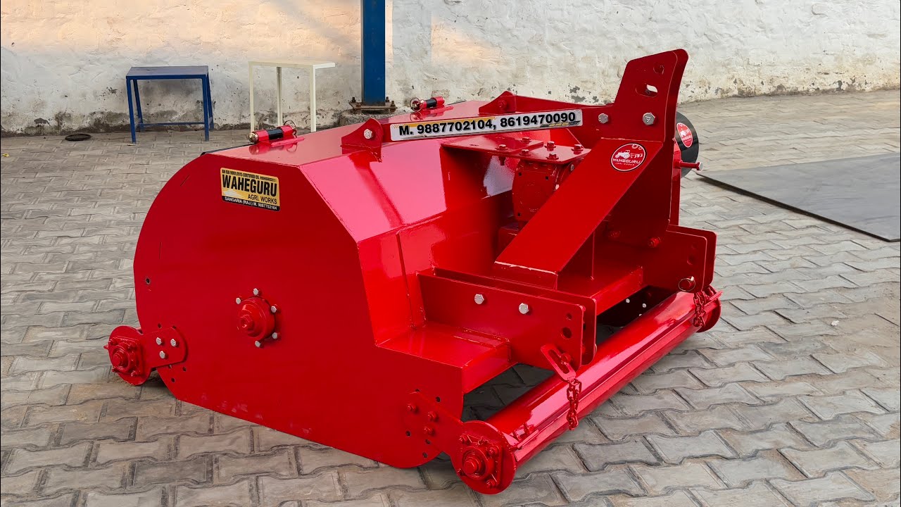 Pqnk, Pedaver technique 42 inch Mulcher by Waheguru Agri Works Sangaria Raj. 