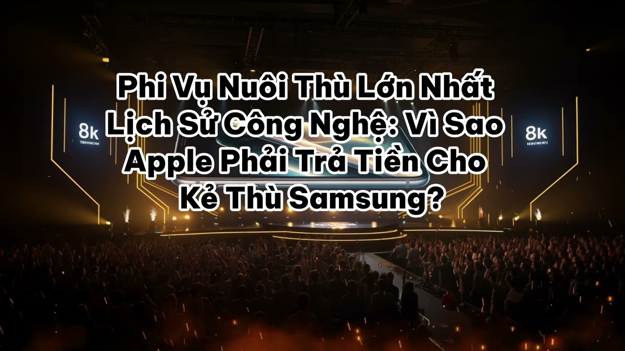 Phi Vụ Nuôi Thù Lớn Nhất Lịch Sử Công Nghệ: Vì Sao Apple Phải Trả Tiền Cho Kẻ Thù Samsung?