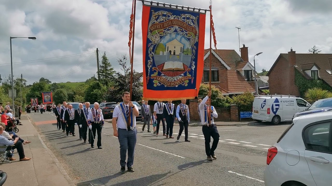 12th July parade in Saintfield 2021 🇬🇧
