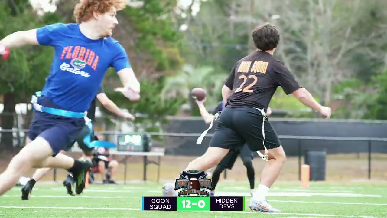 WEEK 2 JAX FLAG FOOTBALL LEAGUE SEASON 61: GOON SQUAD vs HIDDEN DEVS