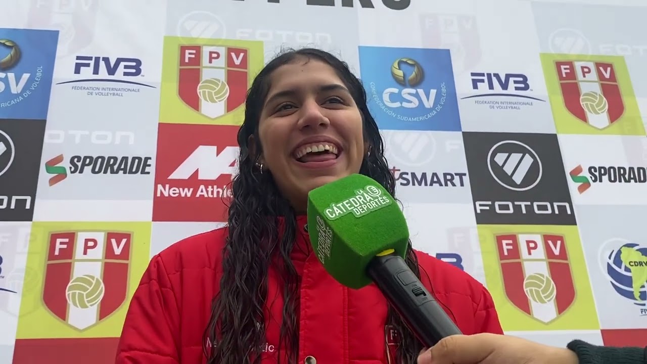 Elizabeth Braithwaite 🇵🇪🏐 mide 1.92 y es la voleibolista más alta de Perú | Tiene 17 años