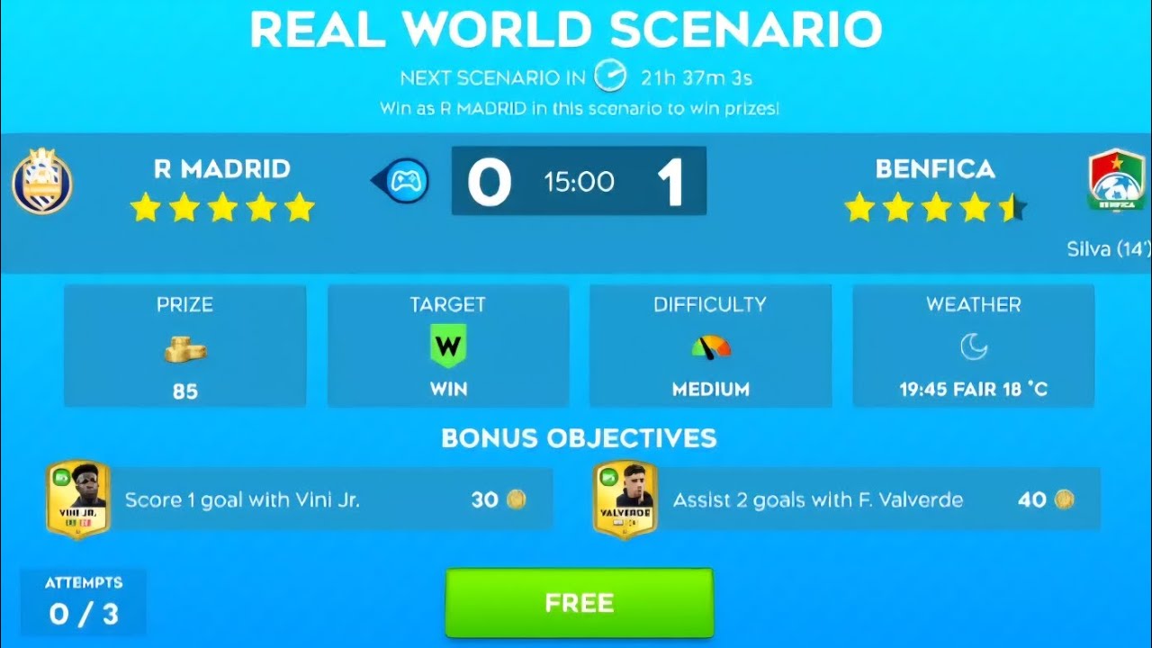 DLS 2026 | How To Win SCENARIO (REAL WORLD)