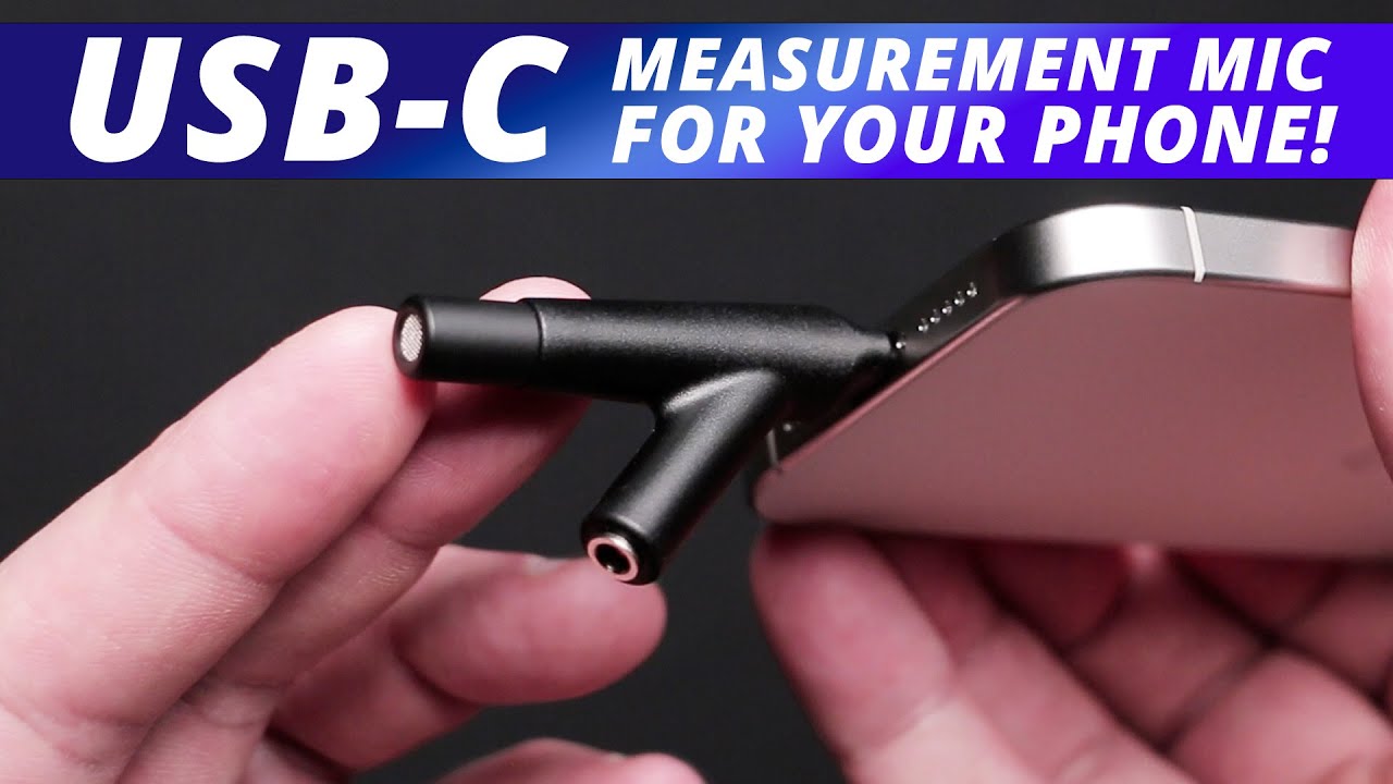 Upgraded USB-C Measurement Microphone from Dayton Audio