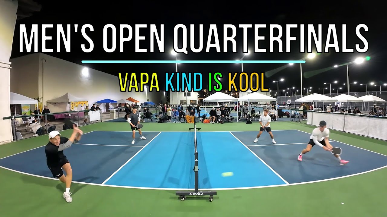$3500 VAPA Men's Open Quarterfinals Zack(5.9) Drake(5.8) Matt(5.9) Alex(5.7)