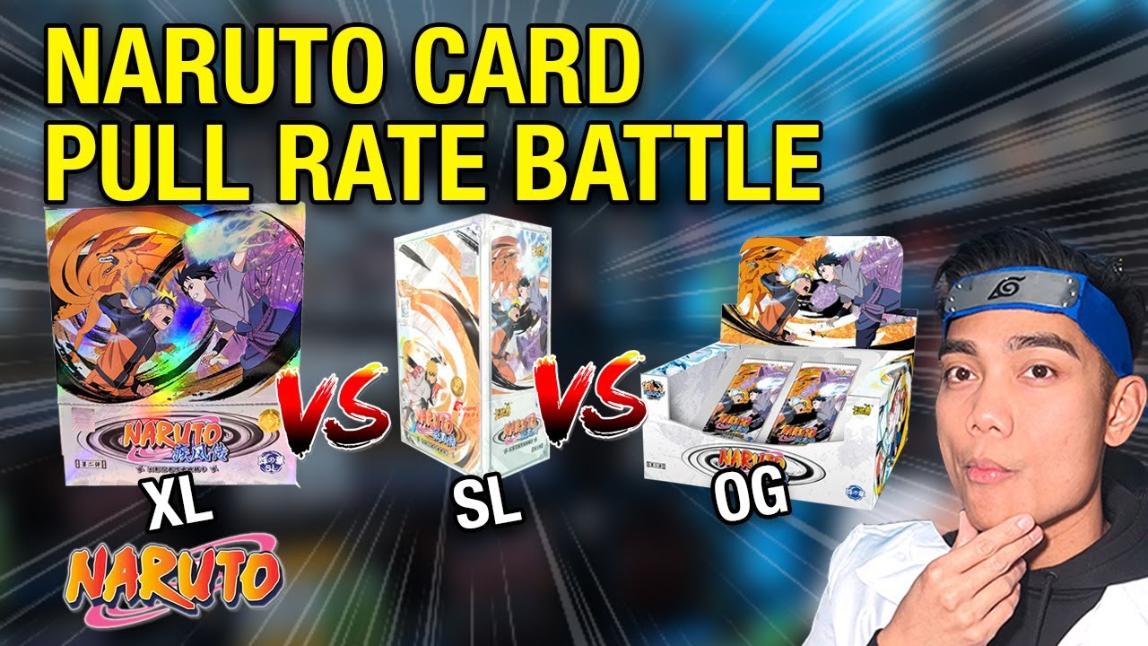 Best Naruto Card Booster Box Pull Rates - Kayou Tier 4 Wave 2