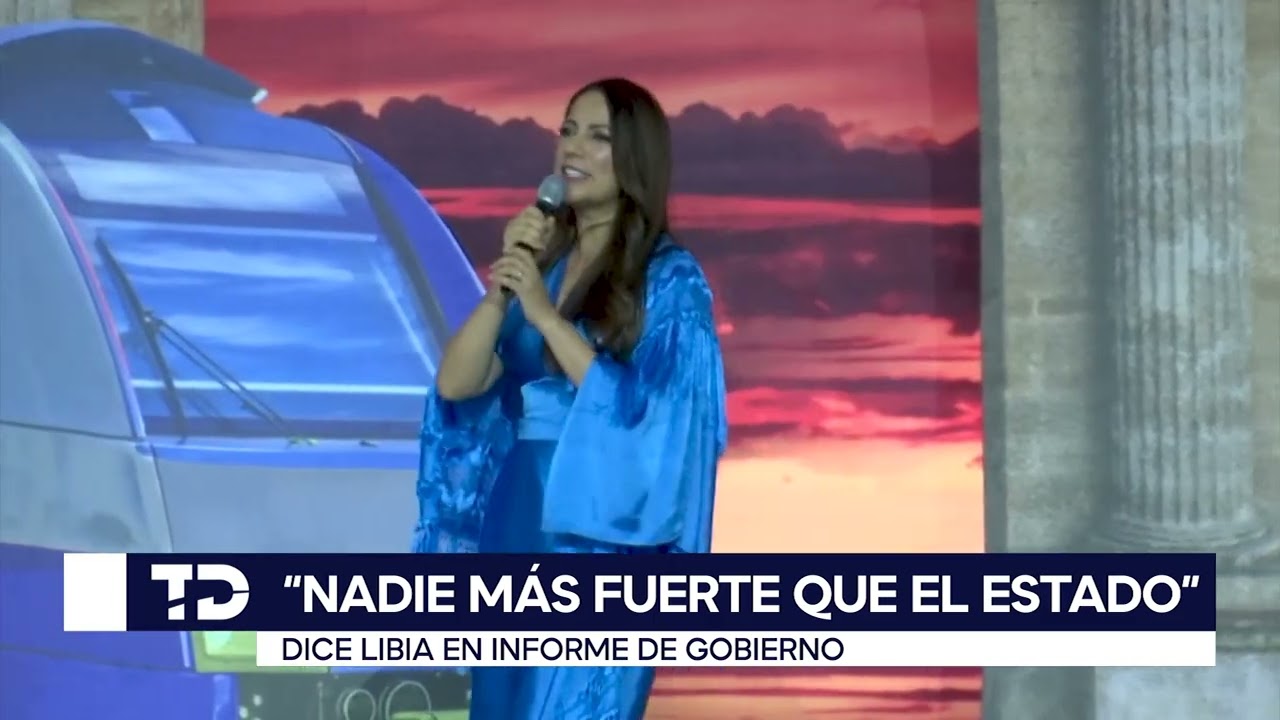 NADIE MÁS FUERTE QUE EL ESTADO DICE LIBIA EN INFORME DE GOBIERNO - 06 MAR