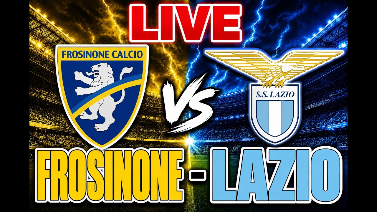 🔴Live FROSINONE-LAZIO -AMICHEVOLE PRE CAMPIONATO🔴