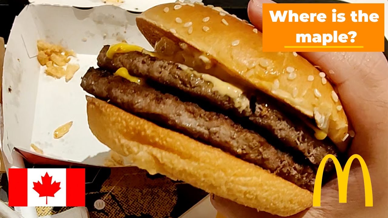 Canadian Maple Double Quarter pounder review | World Heist Series