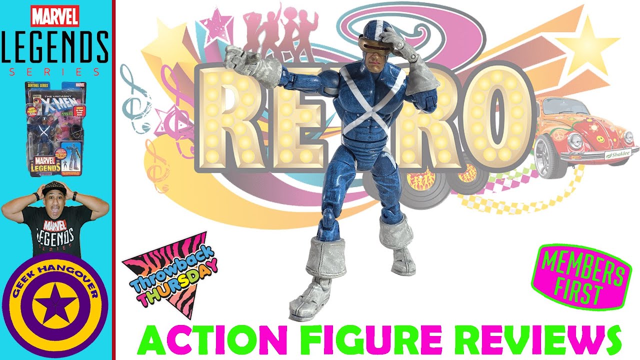 Marvel Legends Sentinel BAF Wave X Factor Cyclops Variant Throwback Thursday RAR