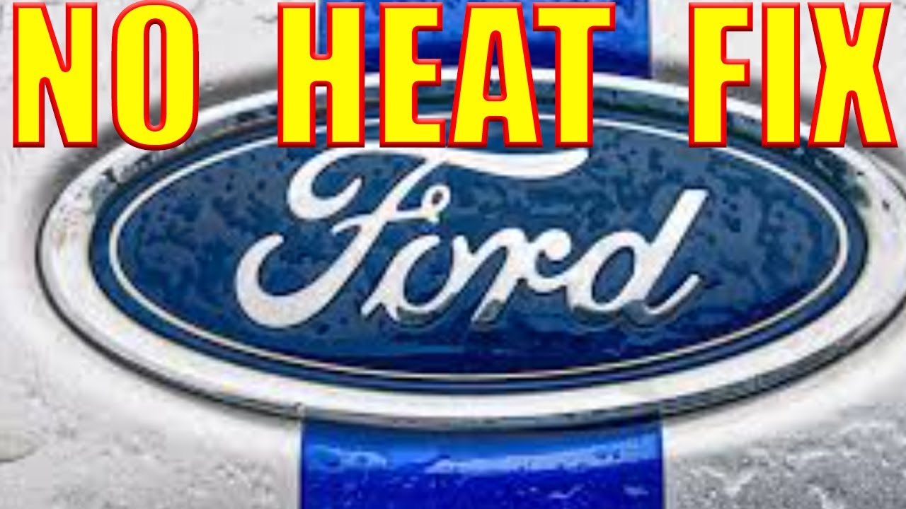 Ford Heat Not Working Simple Fix - DIY