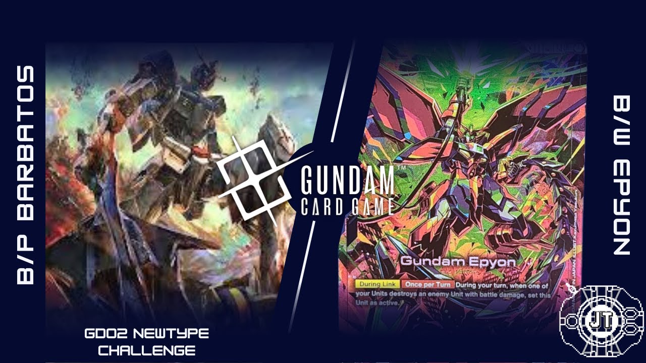 B/P BARBATOS VS B/W EPYON NEWTYPE CHALLENGE [Gundam Card Game GD02]
