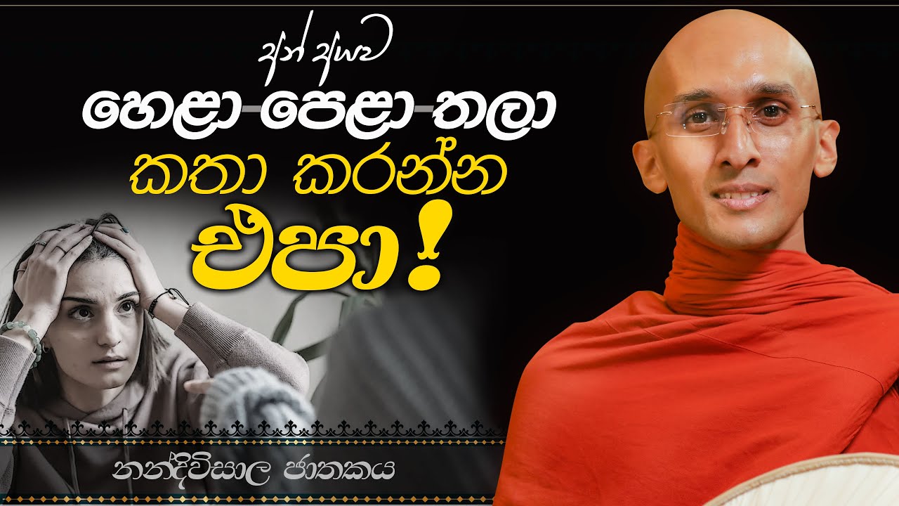 28. අනුන්ව හෙලා-පෙළා-තලා කතා කරන්න එපා! (නන්දිවිසාල ජාතකය) | නුවණ වැඩෙන බෝසත් කථා | 2023-05-30