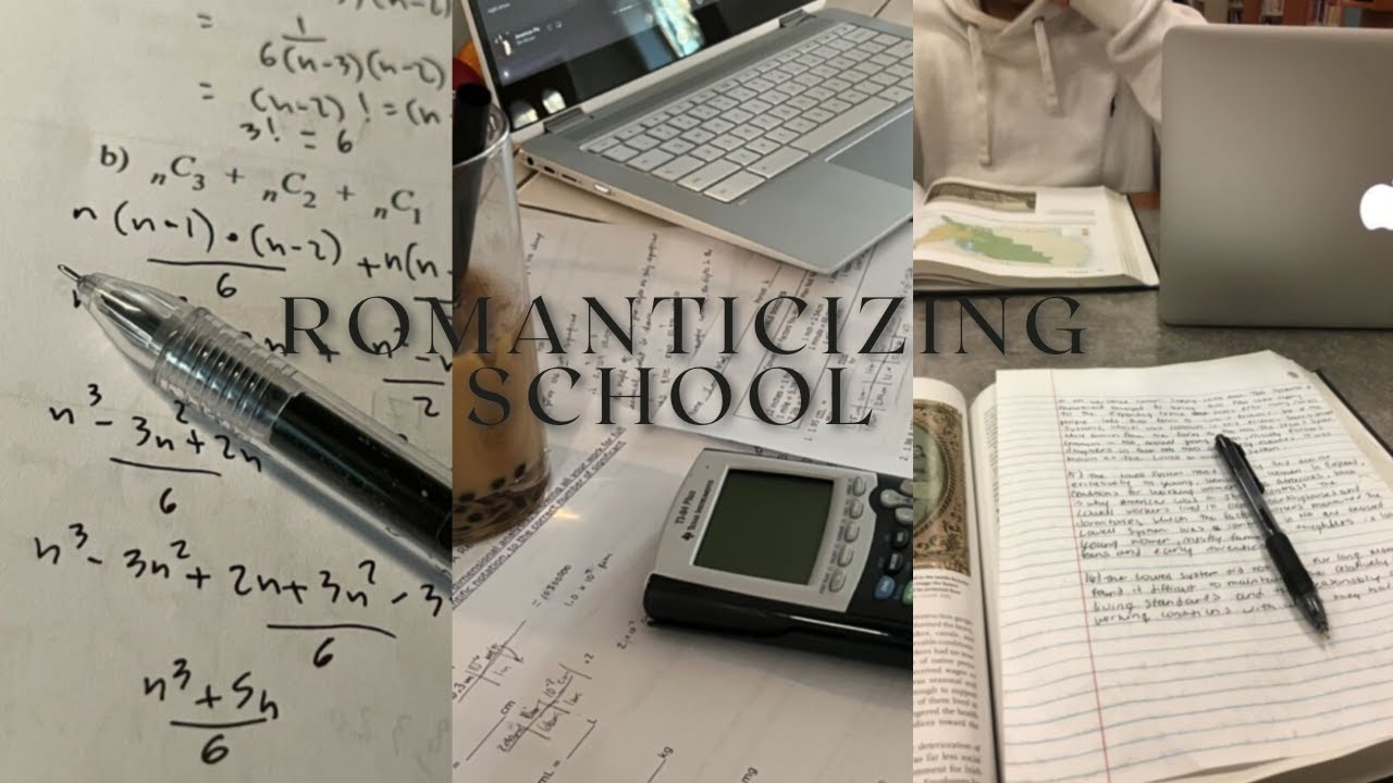 pov: you're romanticizing school  ˖⁺‧₊˚♡˚₊‧⁺˖