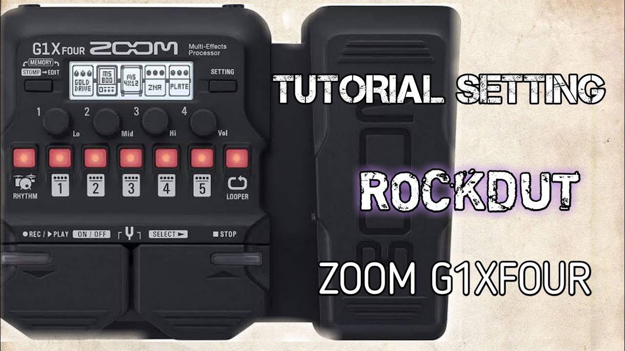 Tutorial setting lead Rockdut zoom g1xfour | By krrish