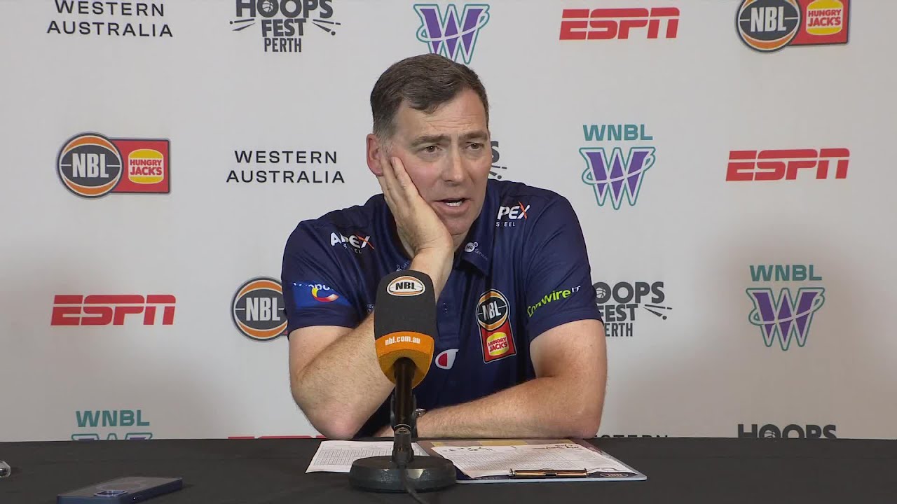 Mike Wells press conference vs South East Melbourne Phoenix - Round 17, NBL26