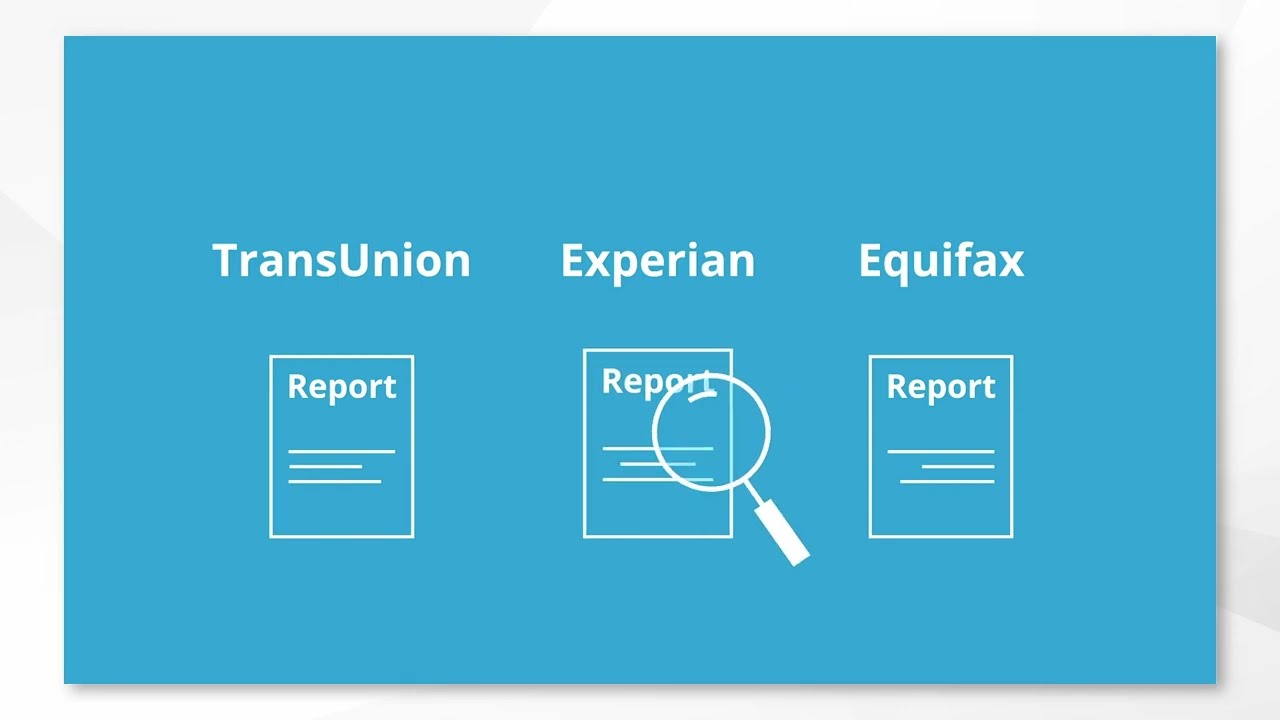 3 Bureau Credit Report & Scores