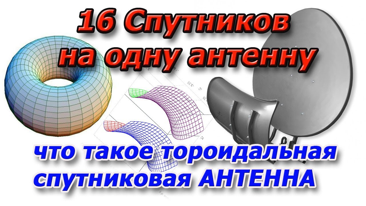 16 Спутников на одну антенну или что такое тороидальная спутниковая антенна. Ее плюсы и минусы