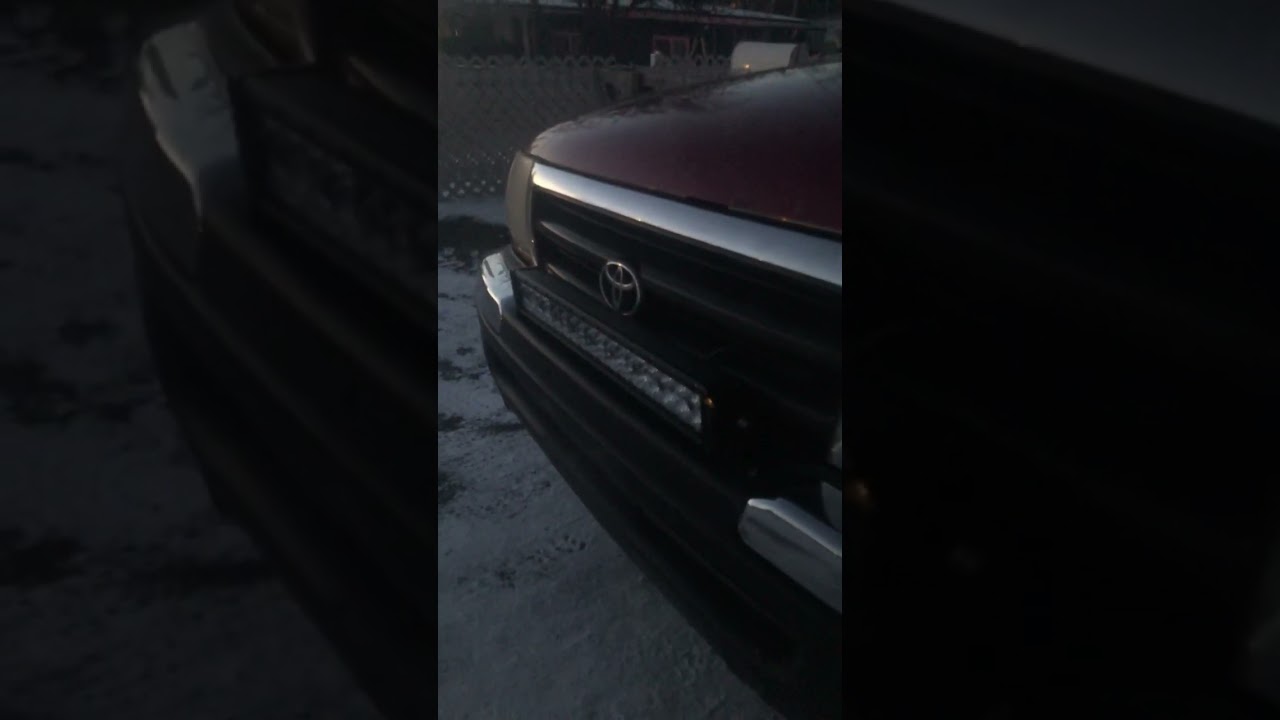 22 in light bar on my new Toyota Tacoma 1998 I bought two days ago