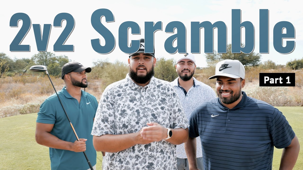 Our first 2v2 Scramble at LongBow Golf Course - Part 1