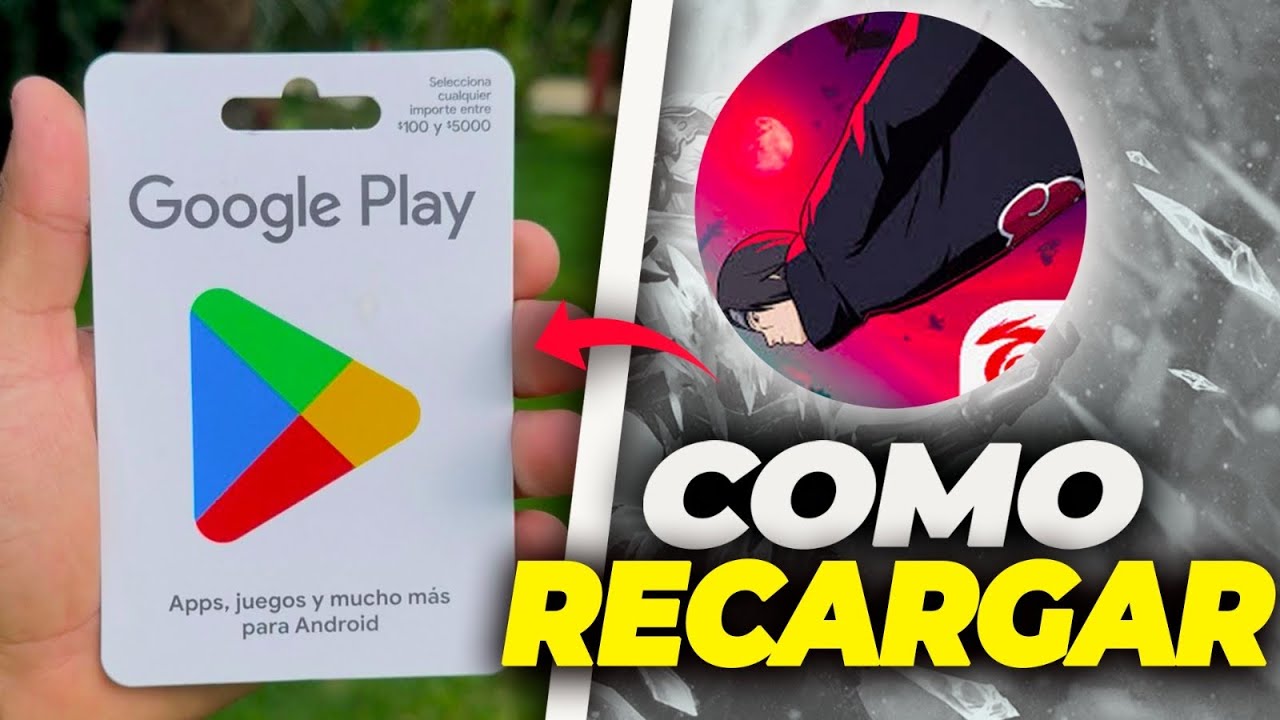 ✅COMO RECARGAR DIAMANTES CON TARJETAS DE GOOGLE PLAY✅ | EN MENOS DE 5 MINUTOS