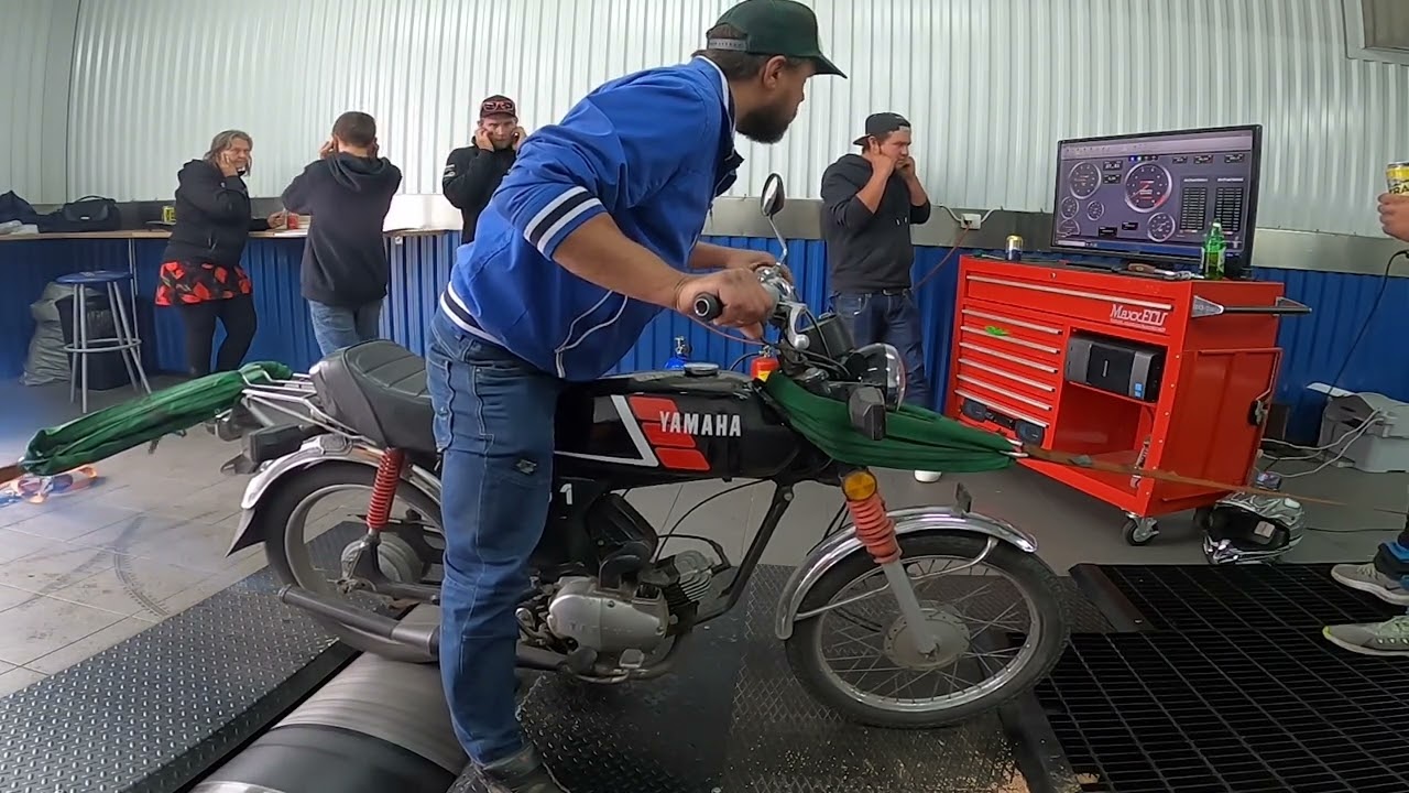 B&auml;nkning 2022 Andreas Yamaha FS1