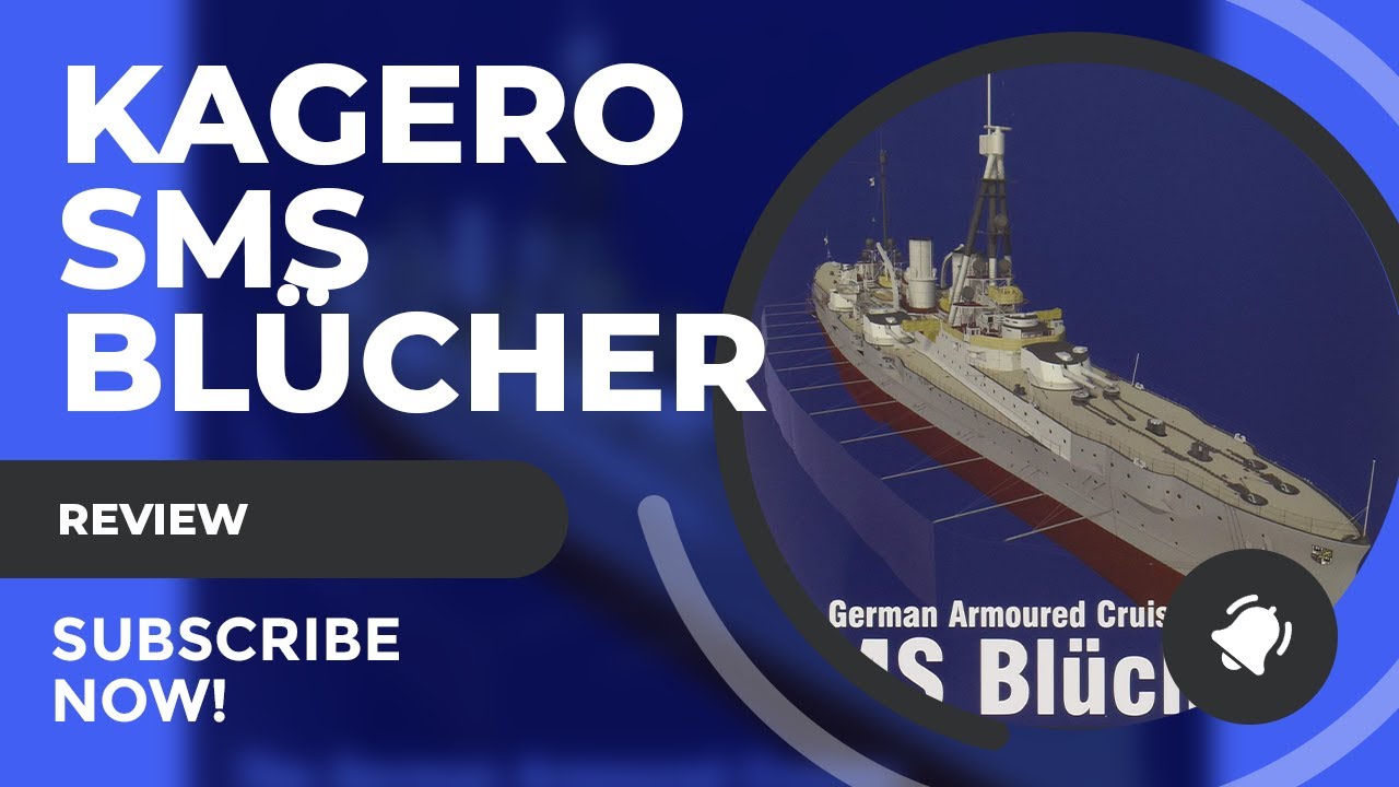 Read & Reviewed: Kagero 3D Super Drawings SMS Blucher