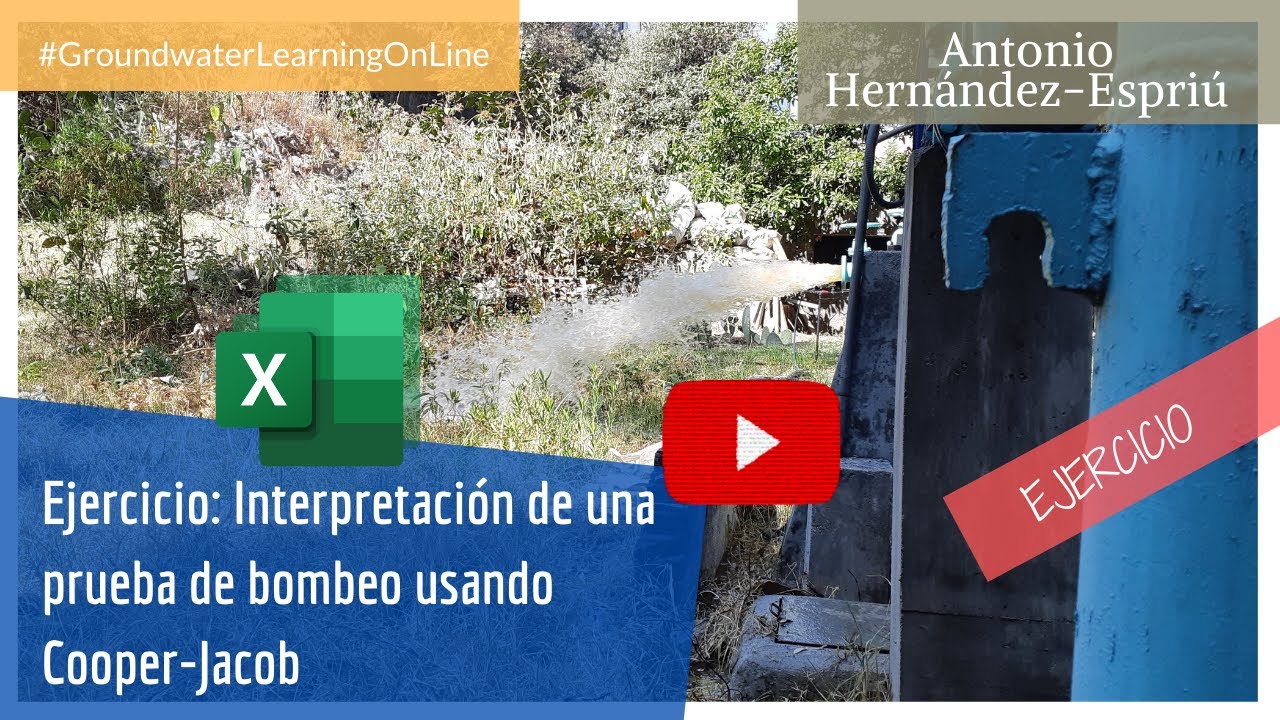 Clase a distancia # 10 - Ejercicio: Interpretación de una prueba de bombeo usando Cooper-Jacob