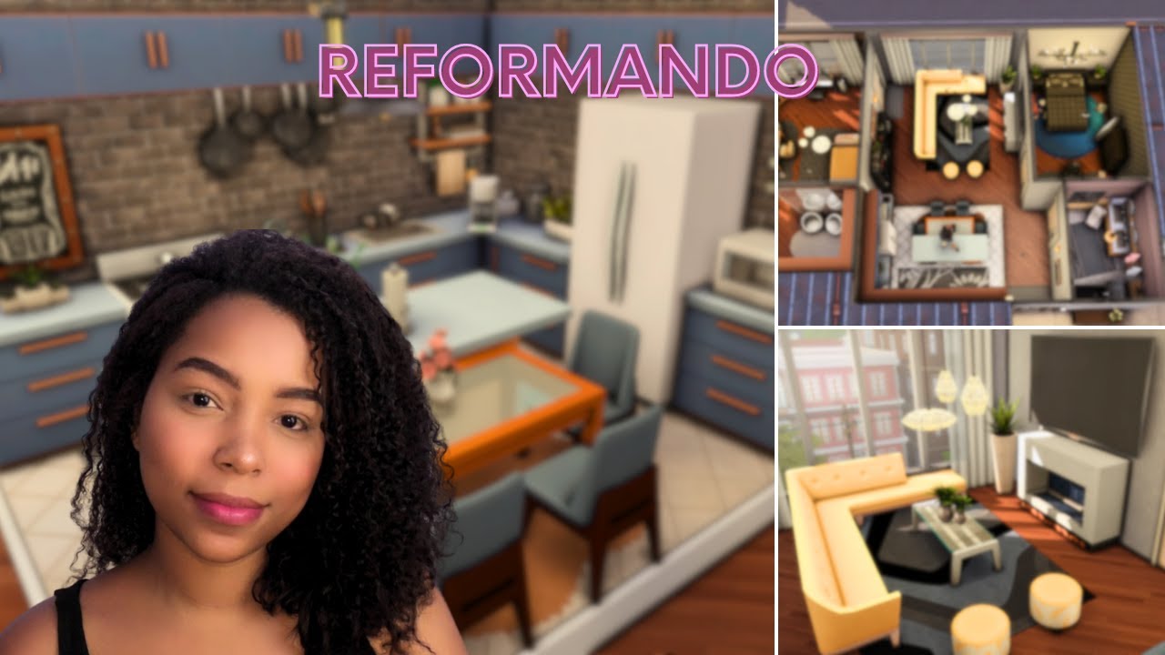 Tentando REFORMAR um APARTAMENTO| The Sims 4| Slow Build