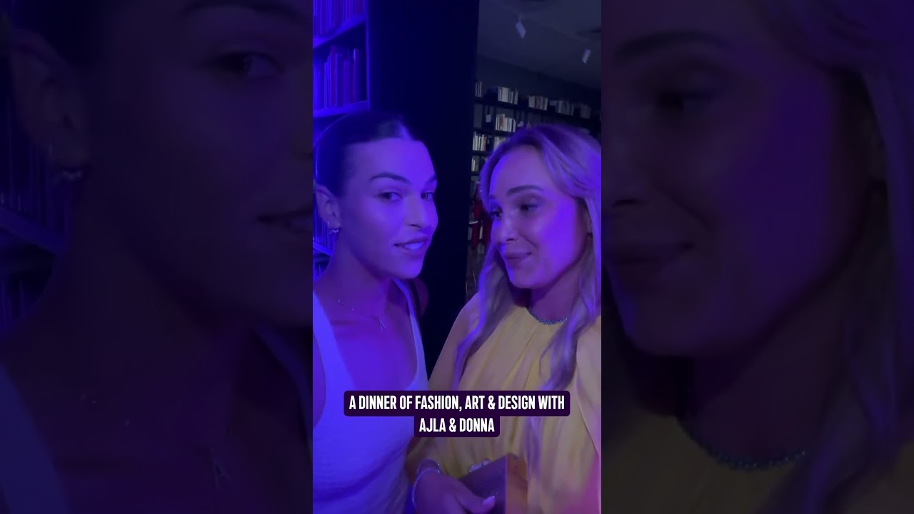 Ajla Tomljanovic & Donna Vekic 🩵💛✨ 