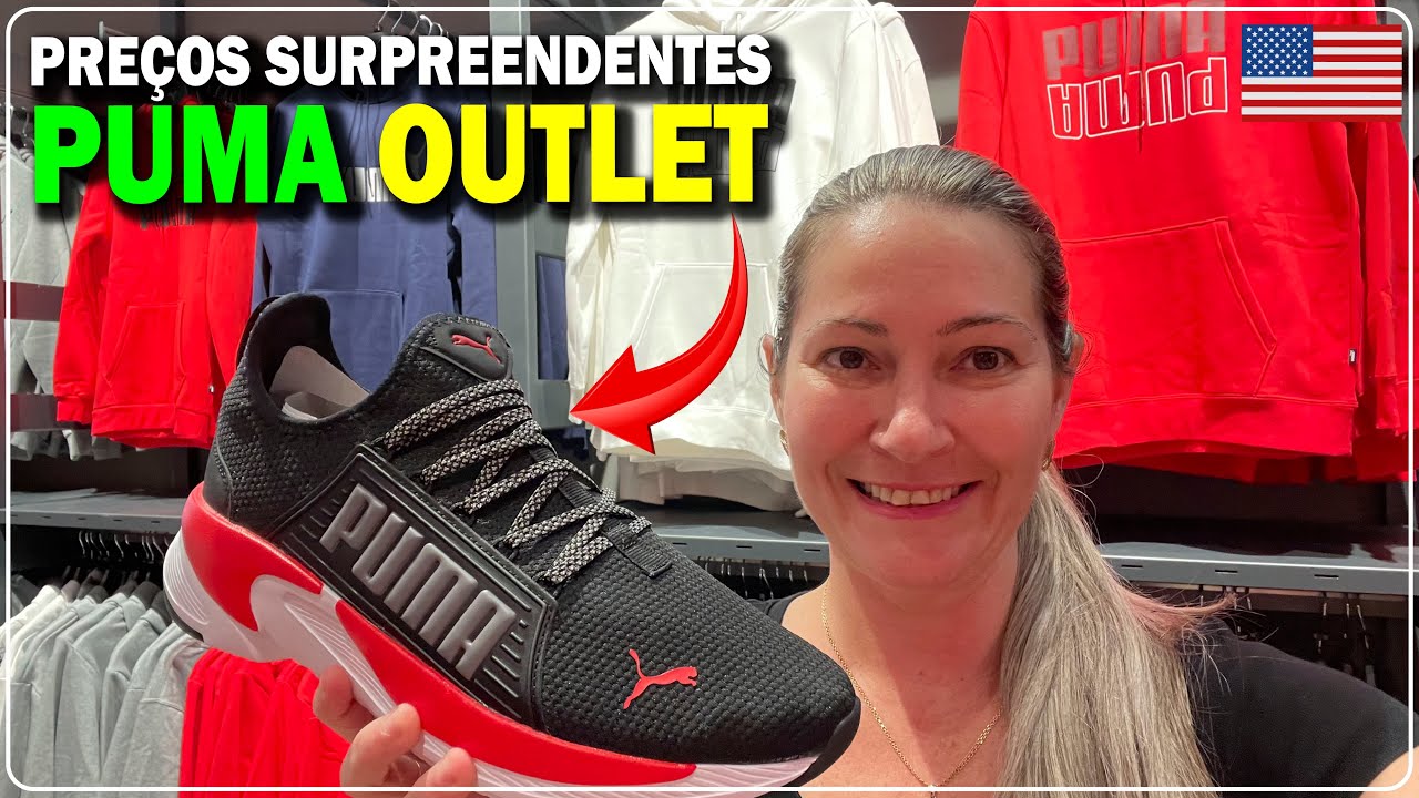 PREÇOS SURPREENDENTES do OUTLET PUMA em ORLANDO | VALE a PENA?