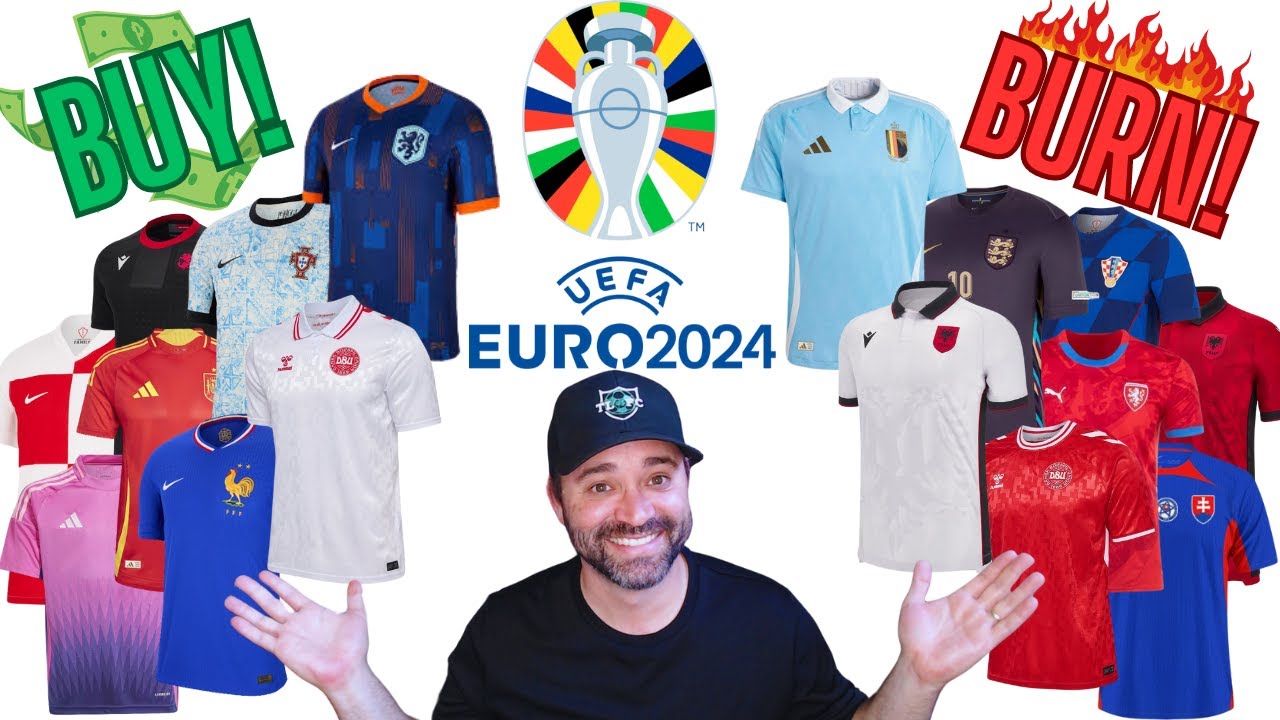 Ranking Every Euro 2024 Kit!