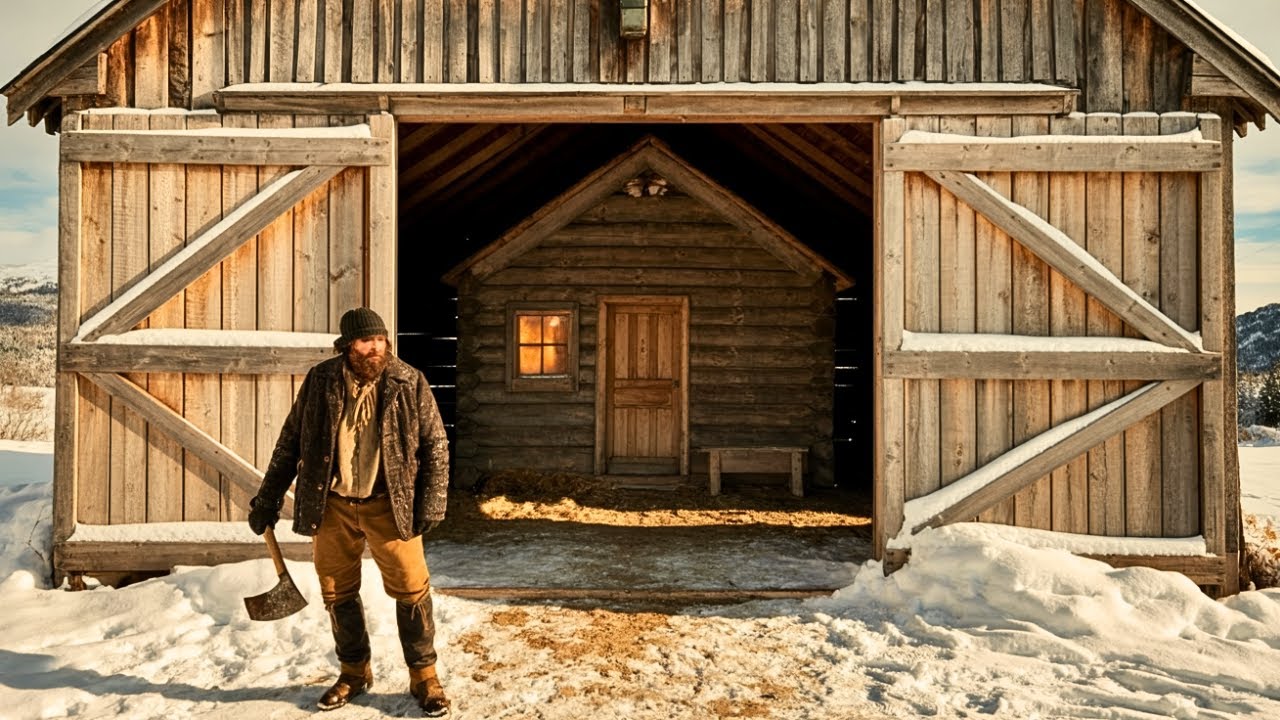 Neighbors Laughed When He Built A Barn Around His Cabin—Until It Created A 42° Heat Pocket