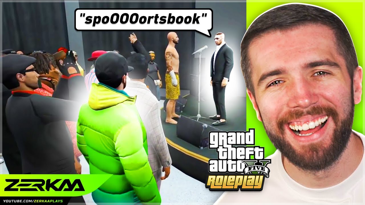 Zerkaa Reacts To The FUNNIEST GTA 5 RP Clips 2021!