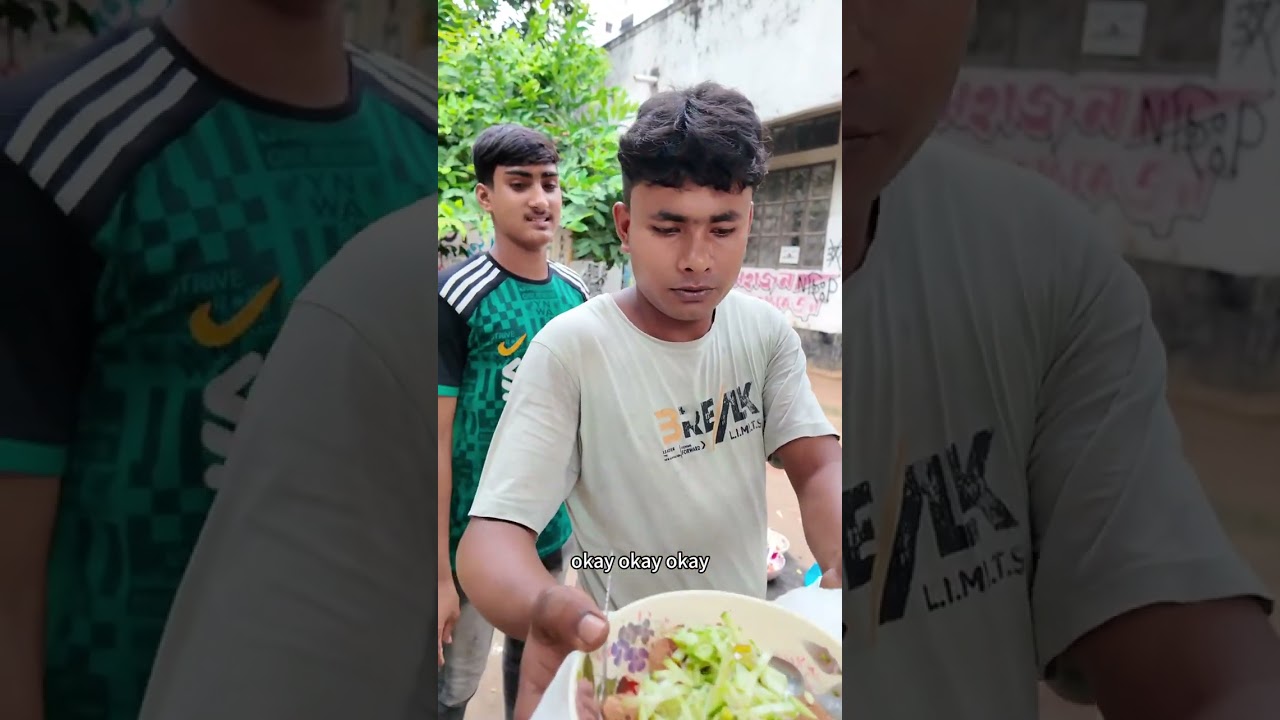 榜一大姐刷礼物 让我挑战孟加拉路边美食 脆皮球，今天挑战成功，#孟加拉