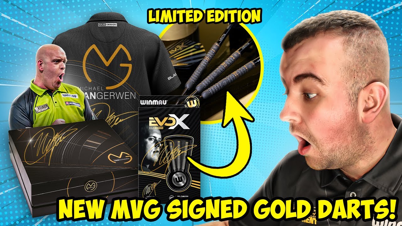 NEW MVG LAUNCH UNBOXING | BEST DARTS IN THE WORLD?