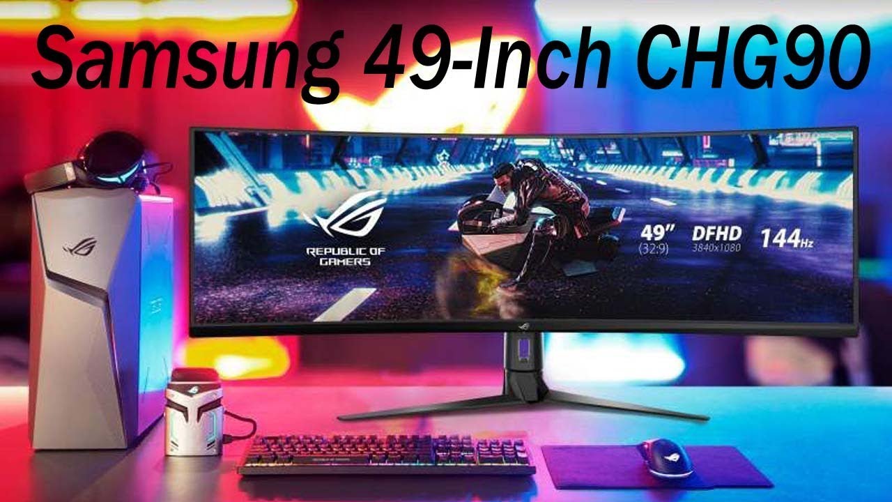 Samsung 49 Inch CHG90 144Hz Curved Gaming Monitor Top Review