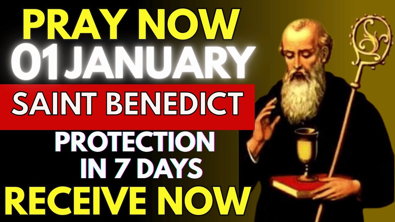 Saint Benedict – A POWERFUL PRAYER to seal the body against all evil